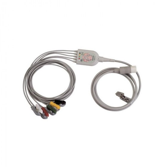 Набор ЭКГ кабелей с магистральным кабелем на 5 отведений 989803143191